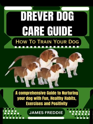 cover image of Drever Dog care guide